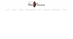 Desktop Screenshot of patioflamenco.cl